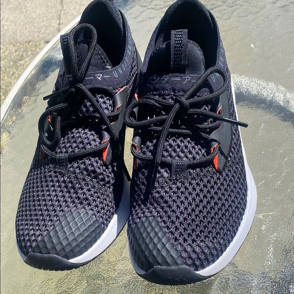 Under Armour Black and white shoes